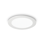 Faretto Da Incasso Moderno Groove Alluminio Bianco Led 30W 3000K D22,7Cm