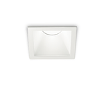 Proiettore Da Incasso Moderno Game Square Alluminio Bianco Led 11W 3000K