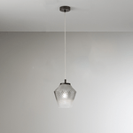 Lampadario Contemporaneo Arnia FumÃ¨ 1 Luce E27