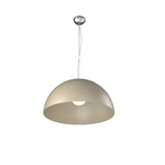 Sospensione Contemporanea Cup Metallo Sabbia 1 Luce E27 D.40Cm