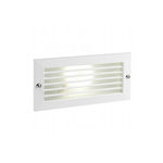 Segnapasso Esterno Incasso Chiuso Escape Alluminio E Vetro Bianco Led 10W 3000K