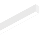 Sistema Lineare Fluo Wide Alluminio Bianco Led 36W 3000K Luce Calda L.180,5Cm