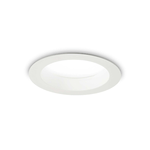 Faretto A Incasso Basic Fi Alluminio Bianco Led 15W 3000K D14,4Cm