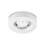 Faretto Incasso Moderno Blues Alluminio Bianco 1 Luce Gu10 5W 3000K Luce Calda