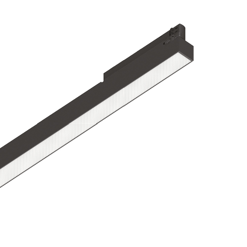 Proiettore Lineare Display Metallo Nero Led 40W 3000K Luce Calda