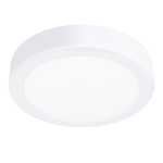 Plafoniera Moderna Fueva 5 Acciaio Bianco Led 11W 3000K Ip20