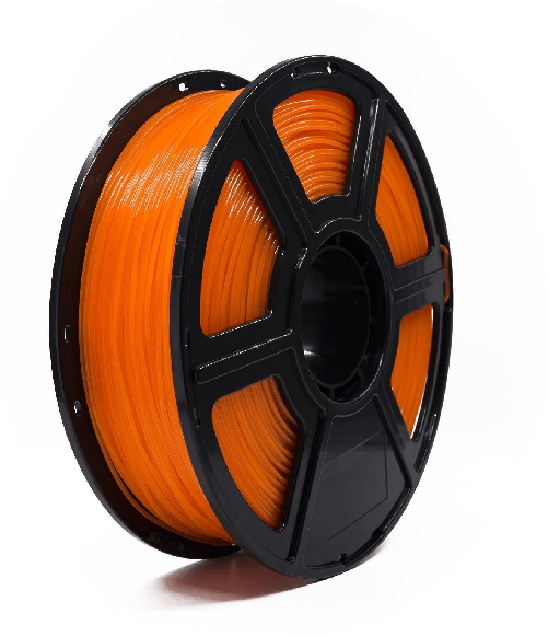 eSTUFF-GLB251364-materiale-di-stampa-3D-Acido-polilattico--PLA--Arancione-1-kg--PLA-3D-filament-2.85mm---Transparent-Ora