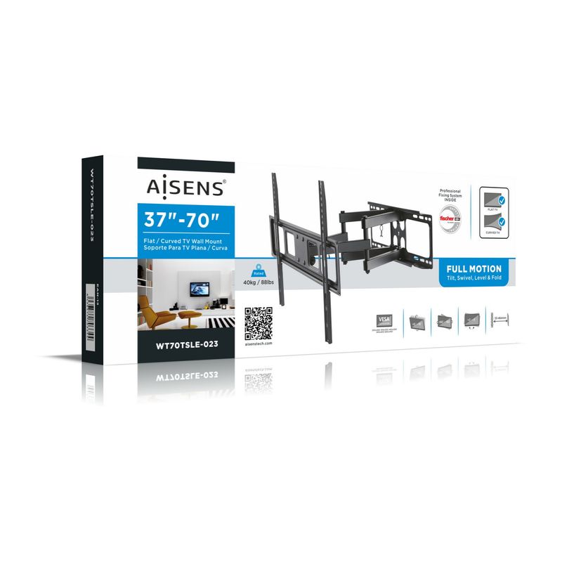 AISENS-WT70TSLE-023-Supporto-TV-a-parete-1778-cm--70--Nero