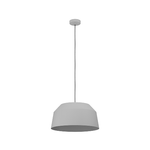 Eglo Lampadario Contemporaneo Contrisa 1 Luce Acciaio Grigio