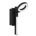 Eglo Spot Moderno Cardillio 2 In Alluminio Nero 1 Luce Led 3,2W 3000K Ip20