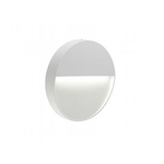 Applique Da Esterno Geo Round Alluminio E Termoplastica Bianco Led 3W 4000K