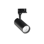 Illuminazione A Binario Contemporanea Fox Alluminio Nero Led 15W 4000K Ip20