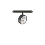 Proiettore Regolabile Ego Alluminio Nero 1 Luce 9W 3000K Luce Calda 1-10V