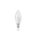 10 Lampadine Led Ovale E14 7 Watt 4000 K 600 Lm Bianca