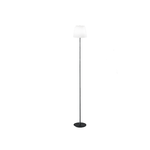 Piantana Da Esterno Ricaricabile Estia Moderna Alluminio Nero Led Luce Calda