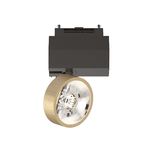 Sistema Binario Arca Metallo Ottone Led 9W 3000K Luce Calda