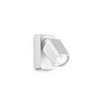 Spot Contemporaneo Rudy Alluminio Bianco 1 Luce Gu10 35W 3000K Ip20