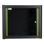 Lanview LOGON RWM09U45BL rack 9U Da parete Nero