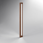 Modulo Led Per Esterno Sway Mood Moderno Alluminio Corten Cct 130Cm