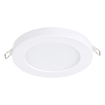 Faretto Ad Incasso Moderno Fueva Flex Alluminio Bianco Led Integrato 5,5W 4000K