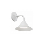 Applique Esterno Moderna Petunia Alluminio E Termoplastica Bianco Led 20W 4000K