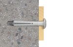 Fischer-48795-ancoraggio-a-vite-e-tassello-100-pz-Kit-di-viti-e-tasselli-a-muro-40-mm