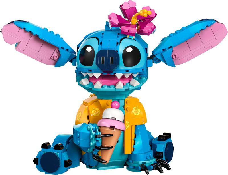 LEGO-Disney-43249-Stitch-Gioco-per-Bambini-9--Personaggio-da-Costruire-con-Parti-Mobili-Idea-Regalo-Divertente-dal-Film