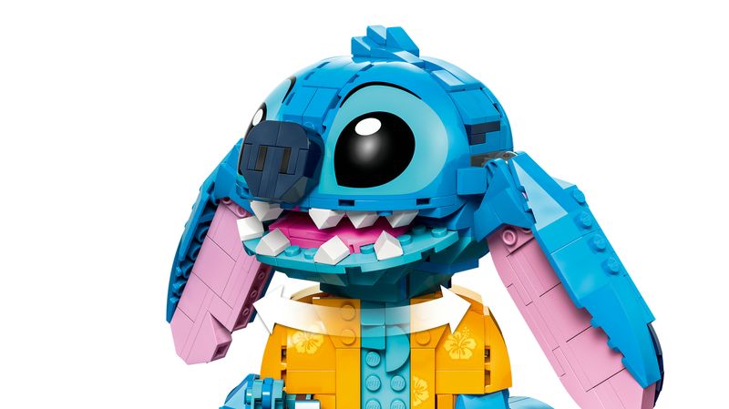 LEGO-Disney-43249-Stitch-Gioco-per-Bambini-9--Personaggio-da-Costruire-con-Parti-Mobili-Idea-Regalo-Divertente-dal-Film