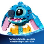 LEGO-Disney-43249-Stitch-Gioco-per-Bambini-9--Personaggio-da-Costruire-con-Parti-Mobili-Idea-Regalo-Divertente-dal-Film