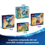 LEGO-Disney-43249-Stitch-Gioco-per-Bambini-9--Personaggio-da-Costruire-con-Parti-Mobili-Idea-Regalo-Divertente-dal-Film