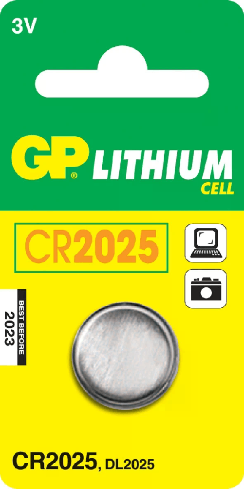 GP-Batteries-Lithium-Cell-CR2025-Batteria-monouso-Litio