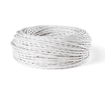 Cavo Elettrico A Treccia 1M Bianco