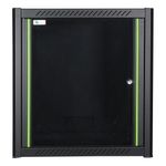 Lanview LOGON RWP12U45BL rack 12U Da parete Nero