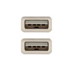 Nanocable-10.01.0304-cavo-USB-3-m-USB-2.0-USB-A-Beige