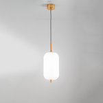 Lampadario In Metallo Contemporaneo Cirro Bianco Led