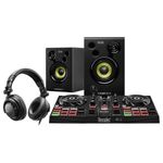 Hercules DJLearning Kit MK2 Kit All-in-One per Imparare a Mixare Software e Tutorial Inclusi