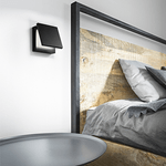 Applique Moderna Secret Nero Led