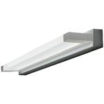 Applique Contemporanea Slot Metallo Bianco Led 12W