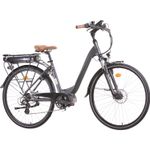 i-Bike-Urban-600-Bicicletta-Elettrica-a-Pedalata-Assistita-Unisex-Adulto-Grigio-Antracite