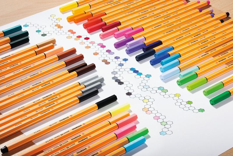 STABILO-point-88-penna-tecnica-Rosso-1-pz