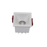 Faretto Da Incasso Moderno Alfa Led Alluminio Bianco Led Luce Naturale Dimm.