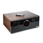 Technaxx TX-137 Giradischi con trasmissione a cinghia Nero, Legno Semiautomatico