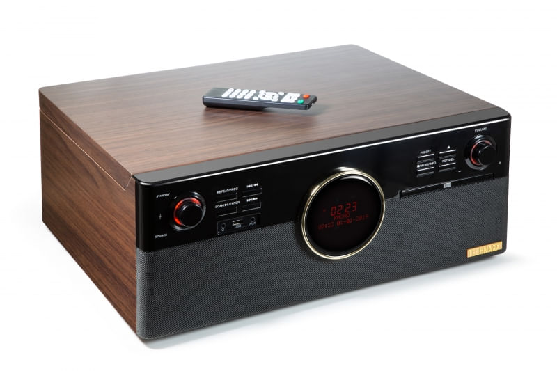 Technaxx-TX-137-Giradischi-con-trasmissione-a-cinghia-Nero-Legno-Semiautomatico