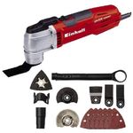 Einhell Expert TE-MG 300 EQ - Herramienta multifunción (300 W, filtración ciclónica, triángulo placa lijadora