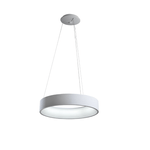 Sospensione Contemporanea Aurora Metallo Bianco Led 27W