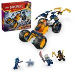 LEGO-NINJAGO-71811-Buggy-Fuoristrada-Ninja-di-Arin-Giochi-per-Bambini-7--Anni-Macchina-Giocattolo-con-Drago-e-4-Minifigure