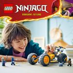 LEGO-NINJAGO-71811-Buggy-Fuoristrada-Ninja-di-Arin-Giochi-per-Bambini-7--Anni-Macchina-Giocattolo-con-Drago-e-4-Minifigure