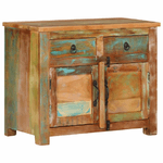 vidaXL Credenza 68x35x55 cm in Legno Massello di Recupero