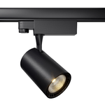 Faretto Per Binario Moderno Vuoro 10W Alluminio Nero 1 Luce Naturale