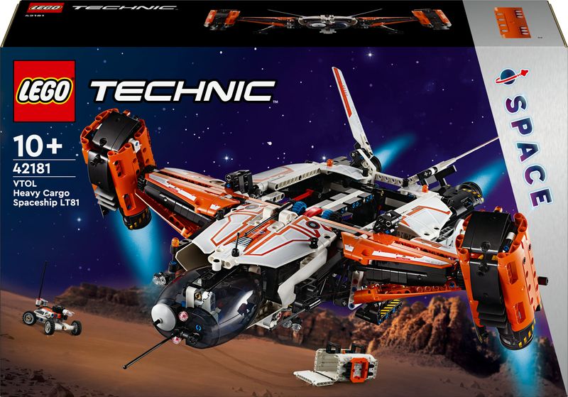 LEGO-Technic-42181-Astronave-Heavy-Cargo-VTOL-LT81-Giochi-per-Bambini-10--Aereo-Spaziele-Giocattolo-da-Costruire-con-Funzioni